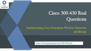 2021 Updated CCNP Enterprise 300-430  Dumps