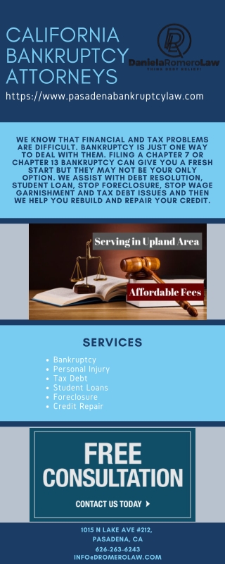 California Bankruptcy Attorneys