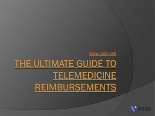 The Ultimate Guide To Telemedicine Reimbursements