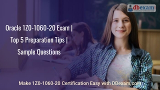Oracle 1Z0-1060-20 Exam | Top 5 Preparation Tips | Sample Questions