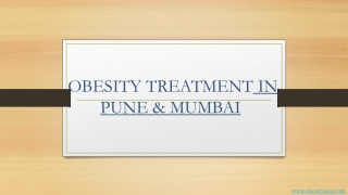Obesity Treatment at Pune and Mumbai