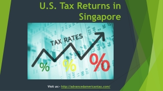 U.S. Tax Returns in Singapore