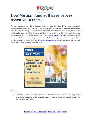 Why Mutual Fund Software Shows Previous Transactions?