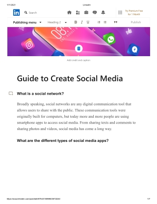 Guide to Create Social Media Apps