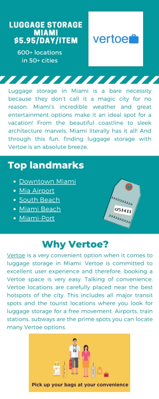 Vertoe Infographic Miami