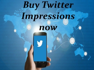 Buy Twitter Impressions to Get Online Victory