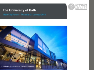The University of Bath