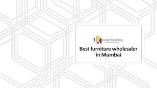 Best furniture wholesaler in Mumbai