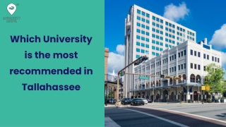 Which University is the most recommended in Tallahassee