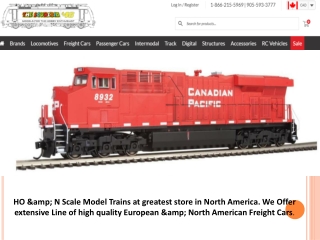 N Model Trains - HO Model Electric Locomotive