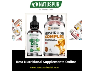 Best Nutritional Supplements Online - www.natuspurhealth.com