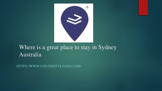 Where is a great place to stay in Sydney Australia