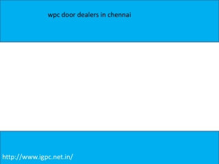 Wpc Door Dealers In Chennai