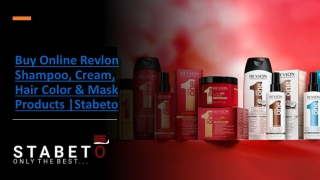 Buy Online Revlon Shampoo, Cream, Hair Color & Mask Products | Stabeto