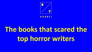 The books that scared the top horror writers