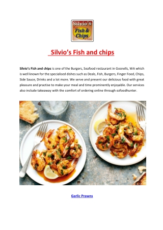 15% Off - Silvio’s Fish and chips-Gosnells - Order Food Online