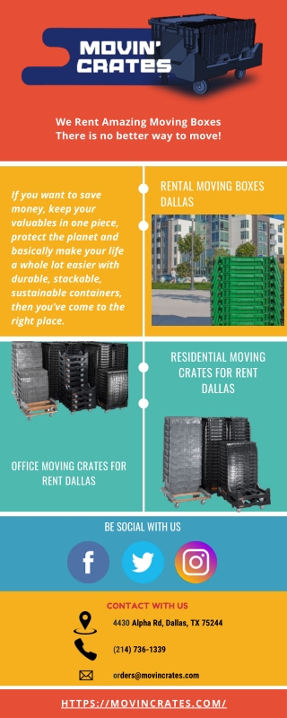 Rental Moving Boxes Dallas