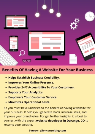 Benefits Of Having A Website For Your Business