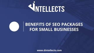 BENEFITS OF SEO PACKAGES FOR SMALL BUSINESSES