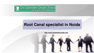 Root Canal specialist in Noida