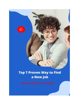 Top 7 Proven Way to Find a New Job