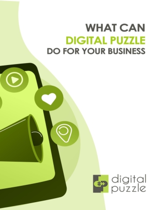 What can Digital Puzzle do for your business