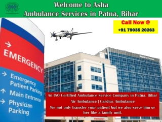 Best quality road ambulance service in ALS and BLS vehicles Sitamarhi |ASHA