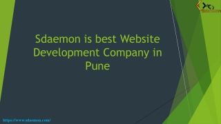 Sdaemon is best Website Development Company in Pune
