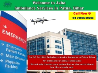 Get Best Quality Service Management Road Ambulance Services  Sitamarhi | ASHA