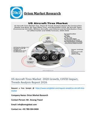 US Aircraft Tires Market  2020 Growth, COVID Impact, Trends Analysis Report 2026