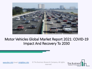 Motor Vehicles Market, Industry Trends, Revenue Growth, Key Players Till 2031