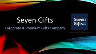 Customized Premium Door Gift Supplier | Unique Creative Gifts