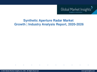 Synthetic Aperture Radar Market 2020-2026; Growth Forecast & Industry Share Report