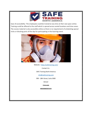 Osha Required Annual Training | Safetraining.com