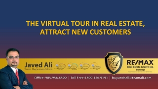 The virtual tour in real estate, attract new customers