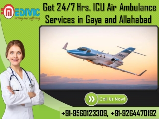 Now Get Life-Saving Emergency Air Ambulance Services in Gaya