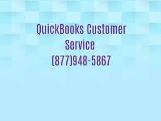 Quickbooks Customer Service