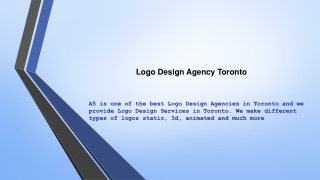 logo design agency Toronto