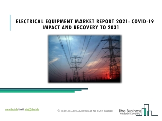 Global Electrical Equipment Market To 2025 Insights Shared In A Detailed Report