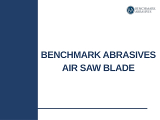 Cutting Tools Air Saw Blades