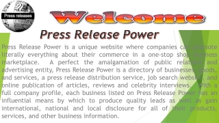 Why Use Press Release Power USA