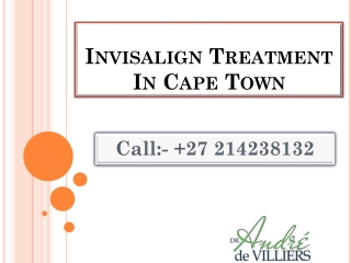 Invisalign Treatment In Cape Town