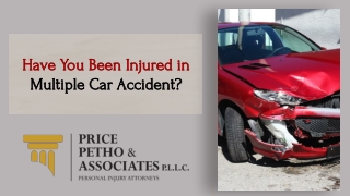 Have You Been Injured in Multiple Car Accidents?