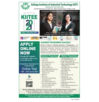 KIITEE 2021 Admission Apply Online Now