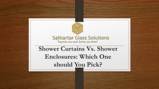 Shower Curtains Vs. Shower Enclosures: Which One should You Pick?