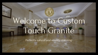 Custom Granite Counter Tops Bellevue | Custom Touch Granite | Bright Home