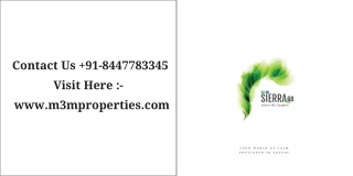 M3M Sierra 68 At Sector 68, Gurugram - Embrace The Colours Of A Joyous Lifestyle - Brochure, PDF