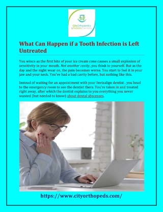 What Can Happen if a Tooth Infection is Left Untreated