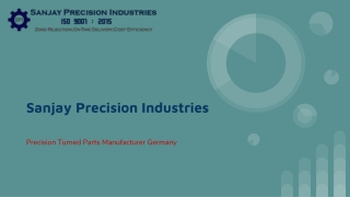 Precision Turned Parts Manufacturer Germany