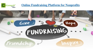 iConnectX - Best Online Fundraising Platform for Nonprofits / Charities